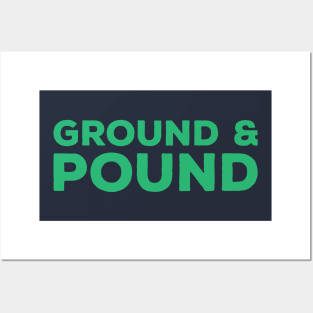 Ground & Pound - MMA Posters and Art